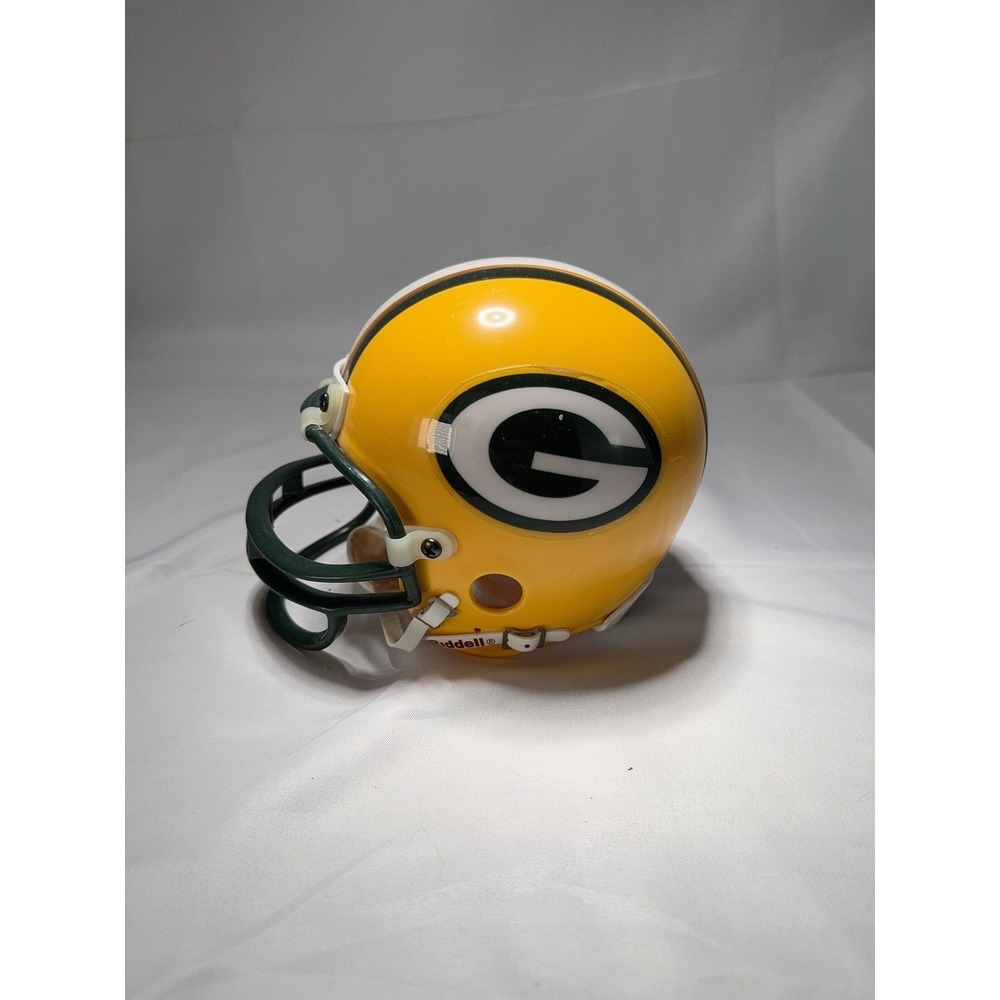 Green Bay Packers Helmet Mini Speed NFL Football Collectible Display Desktop
